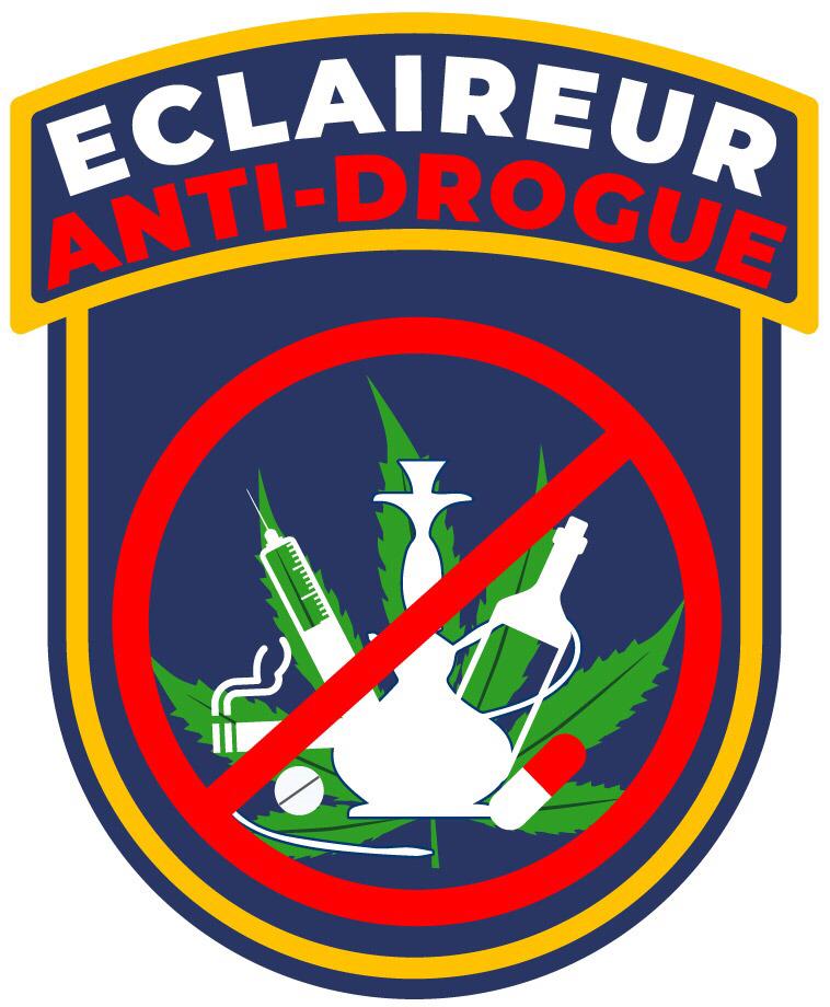 Écusson Éclaireur Anti-Drogue